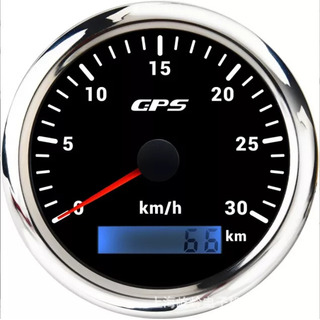 Velocímetro Gps De 85 Mm Com Antena Gps, Entrada De Luz De Velocímetro Gps De 85 Mm Com Antena Gps, Entrada De Luz De