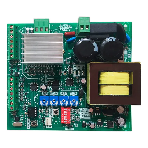 Central Placa Motor Portão Nitro 1024 Inversora Bivolt Rossi