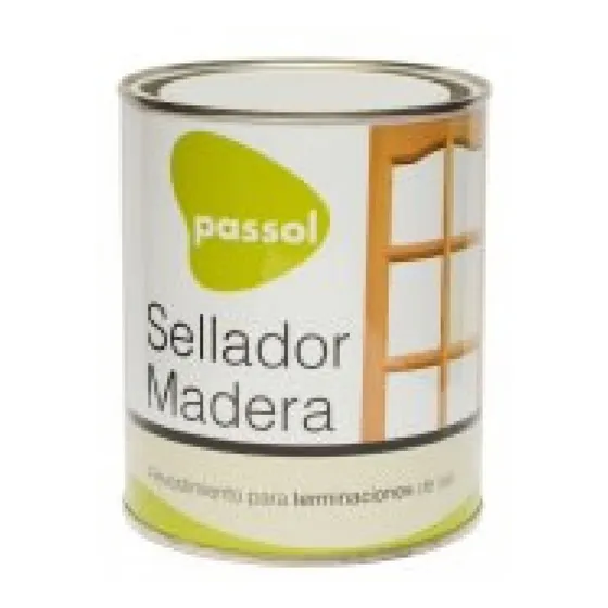 Sellador Madera Alto Solido 1/4 Gl Passol