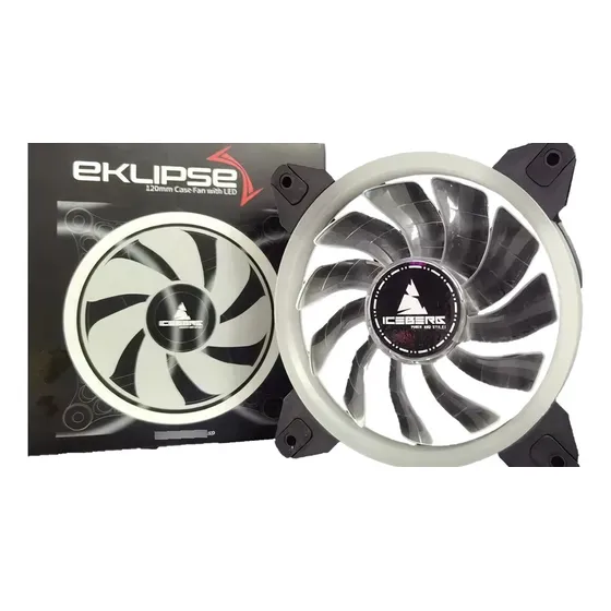 Ventilador Fan Iceberg Eklipse 120mm - 5 Pines Argb Led Rgb