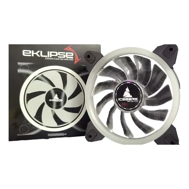 Ventilador Fan Iceberg Eklipse 120mm - 5 Pines Argb Led Rgb