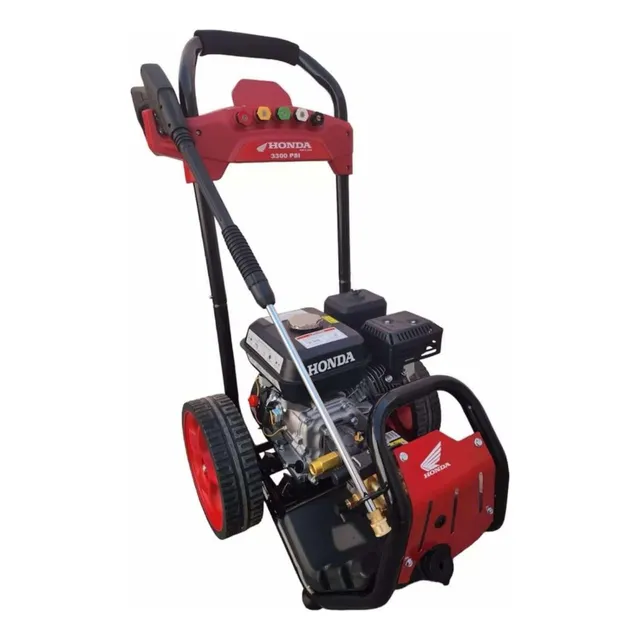 Hidrolavadora Honda De Alta Presión 3300psi Y 13hp Honda Rojo 60