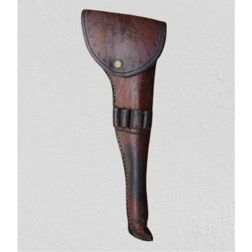 Antigo Coldre De Couro Para Garrucha