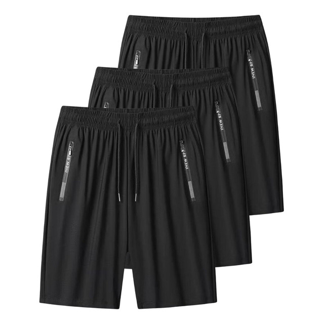 Kit 3 Shorts Masculina Tactel Praia Academia Secagem Rapida