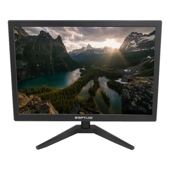 Monitor Fhd 17  Sptline Resolución 1920x1080p Hdmi Vga