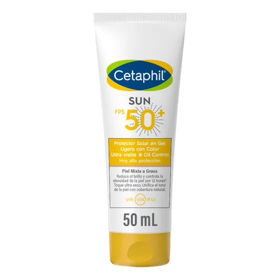 Cetaphil Protector Solar Sun Oil Control Fps50+ Color X50ml