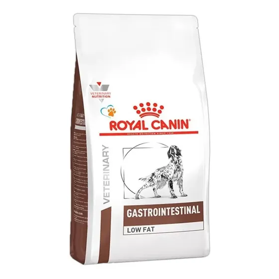 Ração Royal Canin Veterinary Diet Canine Gastrointestinal Low Fat para cão adulto de raça todos os tamanhos sabor mix de 1.5 kg