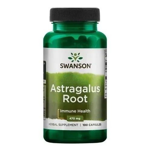 Astragalus Root 470mg 100cap Aumenta Defensas Astragalo Sw