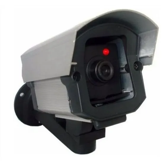 Micro Câmera Falsa Com Led Para Segurança Security 