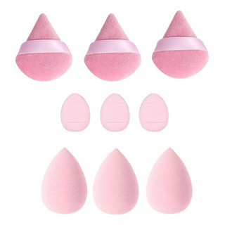 Set De 9 Cojines De Aire Para Maquillaje Con Forma De Huevo Set De 9 Cojines De Aire Para Maquillaje Con Forma De Huevo