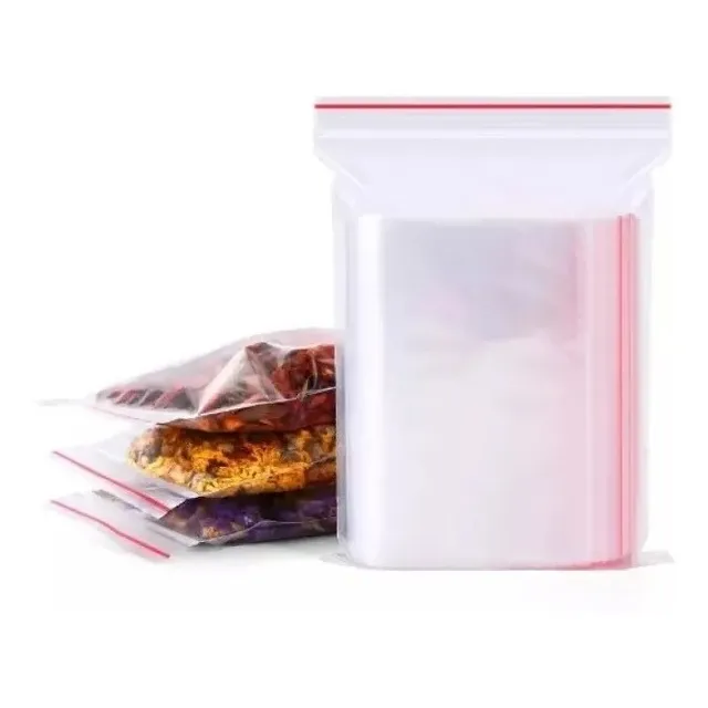 Bolsas Herméticas Para Alimentos 17x18 Cm 50 Unidades