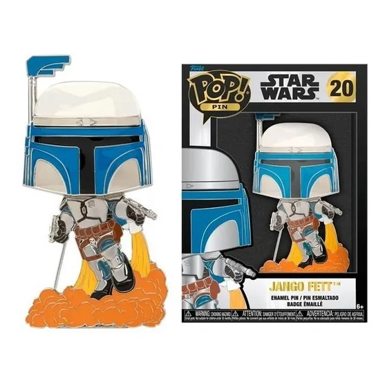 Funko Pop Pin Jango Fett Sw