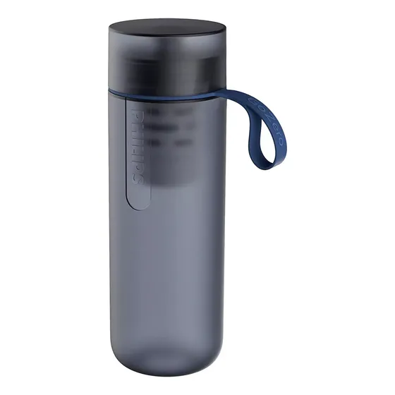 Botella Filtrante Philips Gozero Fitness 590ml Azul Sin Bpa