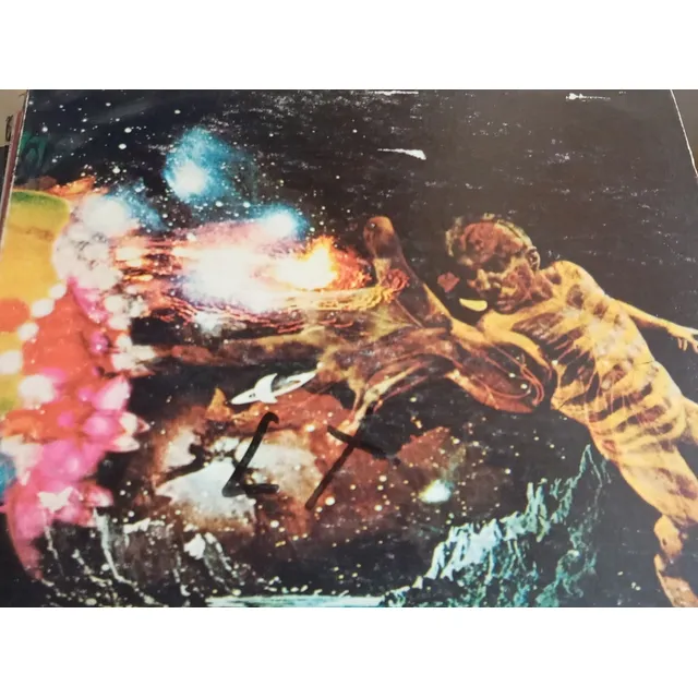 Disco Acetato Lp Santana Viaje Al Centro De La Tierra