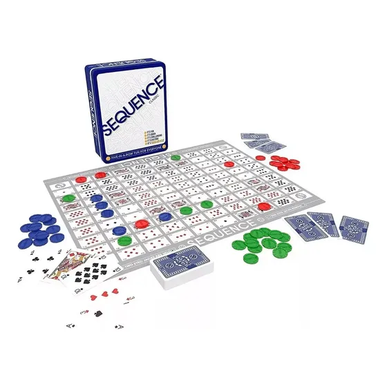 Juego De Mesa Sequence Juego Estrategia Familiar Tapimovil