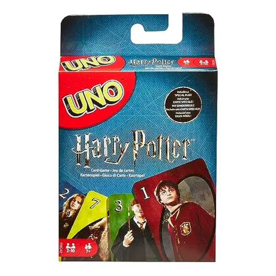 Juego De Cartas Uno Harry Potter Juguete Mattel Games ;o