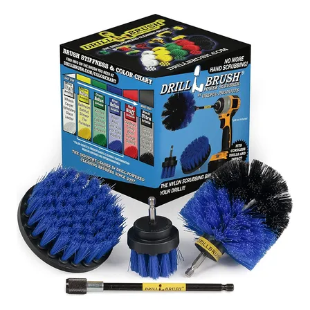 Kit De Cepillos De Limpieza Para Barcos - 3 Piezas Power Scr