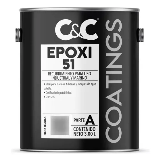 Pintura Epoxica Para Tanques De Agua Potable C&c