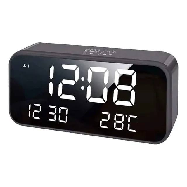 Reloj Despertador Digital Led Repeticion Facil Configurar