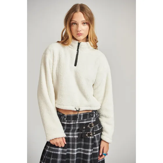 Buzo Warmy Cropp De Mujer 47 Street