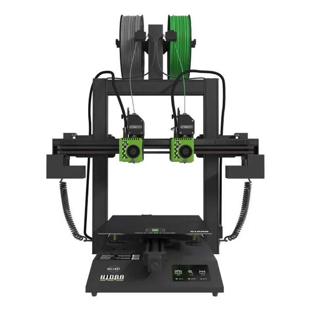 Impresora 3D Hellbot HIDRA V2 230 color negro 220V con tecnología de impresión FDM