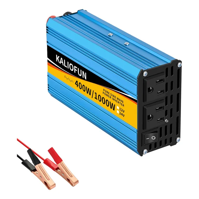 Inversor De Corriente 12v 1000w 110v Onda Senoidal Pura