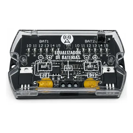 Equalizador Balanceador Bateria Jfa 48v 2 Baterias Série 12v/24v