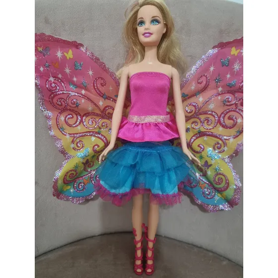 Boneca Barbie Segredo Das Fadas