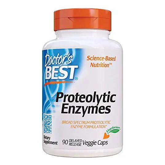 Supplement Doctor's Best Proteolitic Enzymes 90 Cápsulas Veg