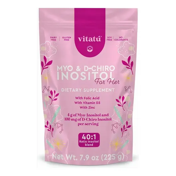 Vitatu Myo D-chiro Inositol 40:1 Para 45 Días Sabor Sin Sabor | Cuotas sin interés