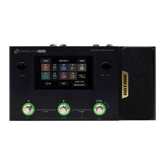 Hotone Ampero One Mp-80 Amplificador Guitarra Bajo Para