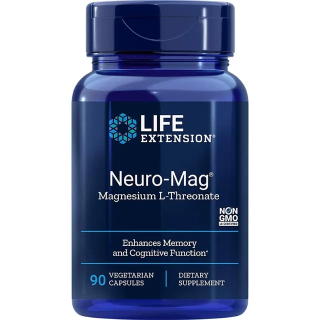 Treonato De Magnesio / Magnesium L-threonate 90 Caps