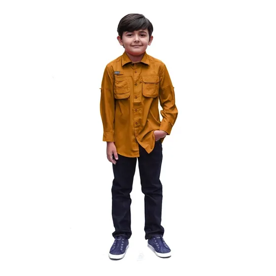 Camisas Ke Niños Manga Larga Ref. Jl05-28