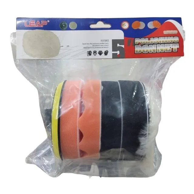  Esponjas De Pulir Kit 7 Pieza, 5 PuLG.