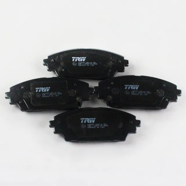 Balata Trw Del. Mazda 3 1418 Fabric Japón Sin Epb 1 Jgo