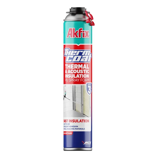 Espuma Poliuretano Proyectable Akfix 850ml  - Lintax