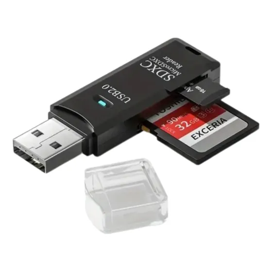 Lector De Tarjetas Micro Sd Usb3.0/2.0