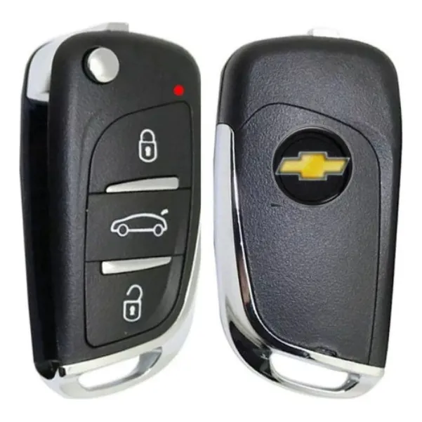 Chave Canivete Vectra 2006 Acima 3 Bts Elite Elegance + Chip