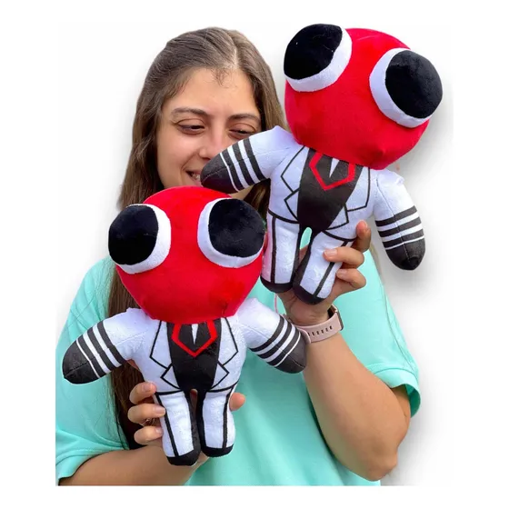 Rainbow Friends Muñeco Red Peluche Roblox Juguete