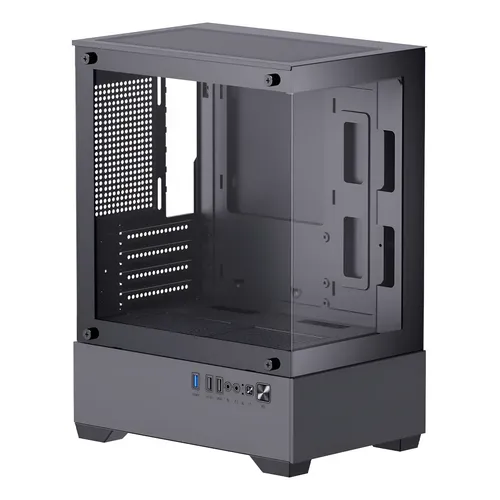 Gabinete Gamer Deepcool Ch160 Vidro Temperado Mini Itx Preto