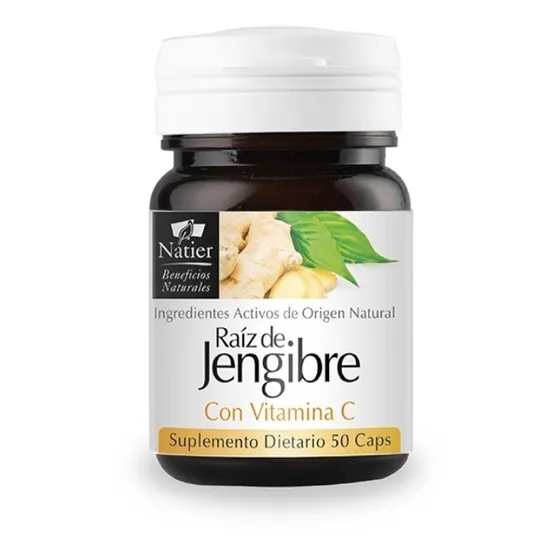 Jengibre Concentrado 50 Capsulas Natier