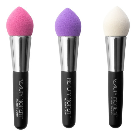 Beauty Blender Esponja Para Base Con Mango Pack De 3 Piezas Color Multicolor Tamaño De La Esponja Pequeña Beauty Blender Esponja Para Base Con Mango Pack De 3 Piezas Color Multicolor Tamaño De La Esponja Pequeña
