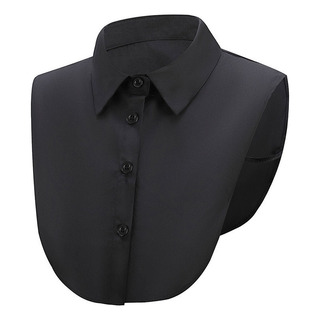 D Cuello Falso De Mujer Con Camisa De Traje. D Cuello Falso De Mujer Con Camisa De Traje.