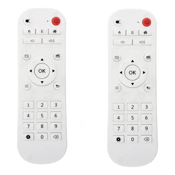 2 Unidades De Controles Remoto 100% Testado Novo Branco