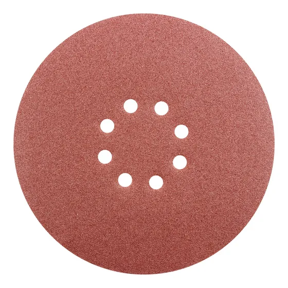 Set 5 Discos De Lija Para Pared 8-7/8 Stanley Sta0120ws Color Burdeo