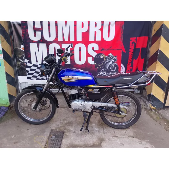 Suzuki Ax 100 2012 Bl Motos Aceptamos Permutas