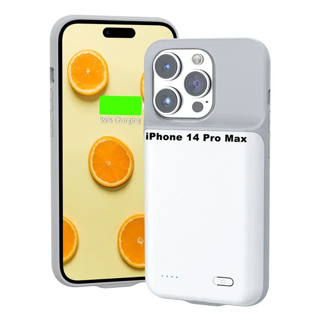 Funda Cargadora De Batería 6800mah Para iPhone 14 Pro Max