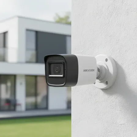 Camera Com Audio Full Hd Ds-2ce16d0t-itpfs 2mp 2.8mm Cor Branco