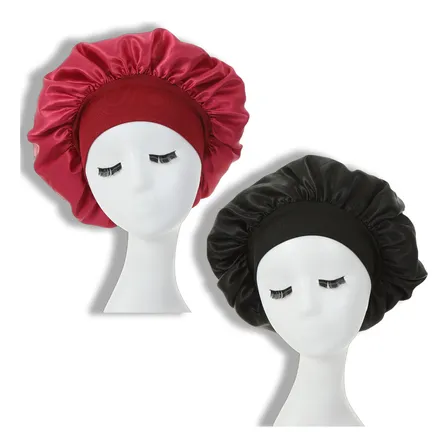 2u Gorro Satin Para Dormir Cabello Rizado Y Liso Antifrizz