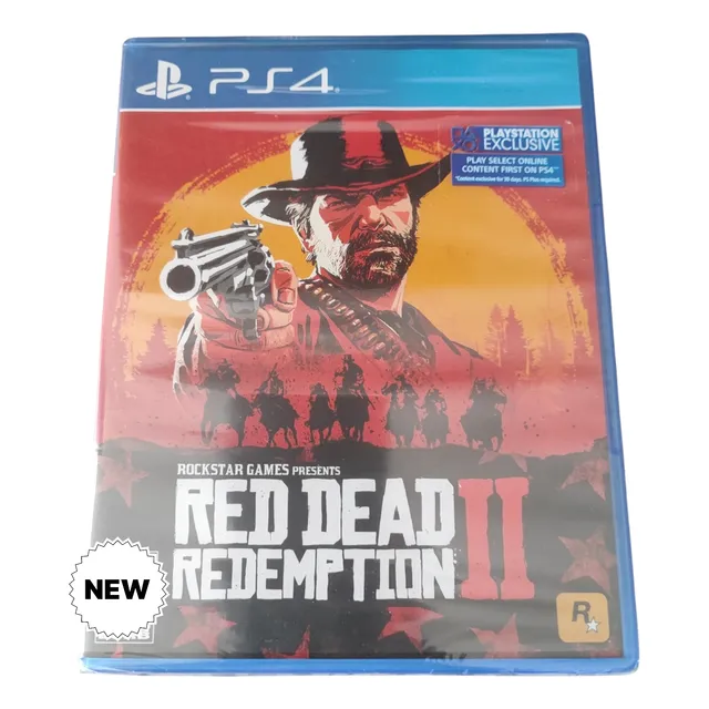Red Dead Redemption 2 Ps4 Ps5 Disco Físico Nuevo